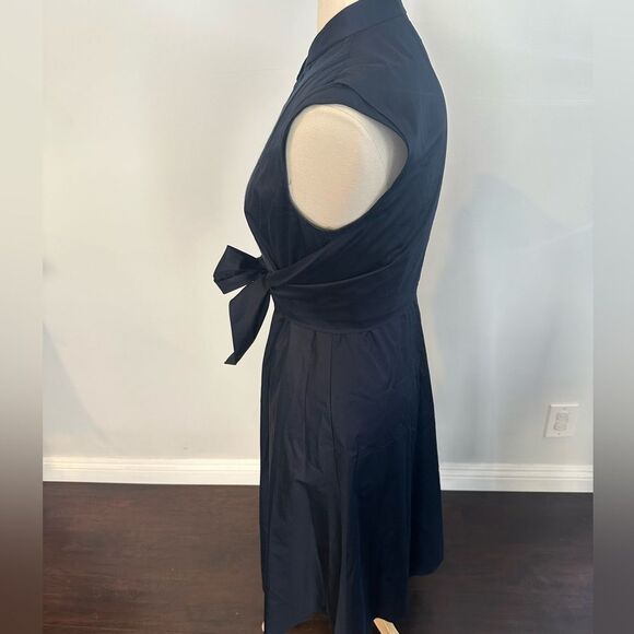 Elie Tahari Navy Blue Women's Dress Size 10 - Picture 5 of 13